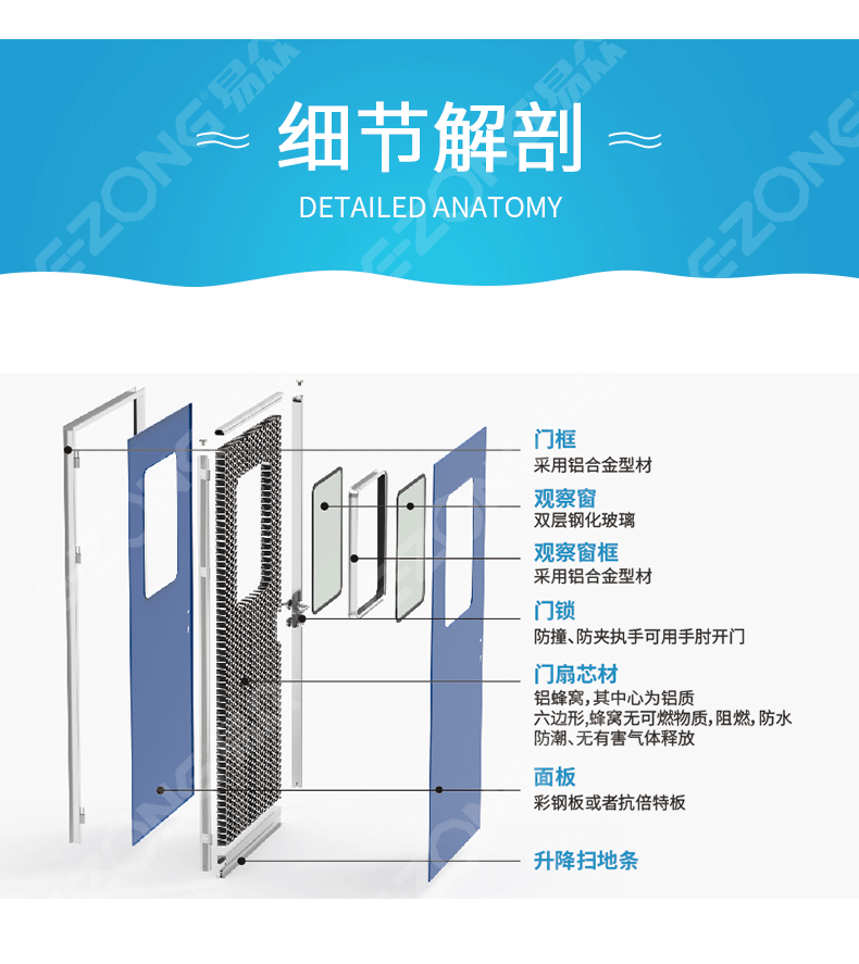 潔凈室_醫(yī)院凈化工程_無塵車間_廣州市易眾鋁業(yè)有限公司